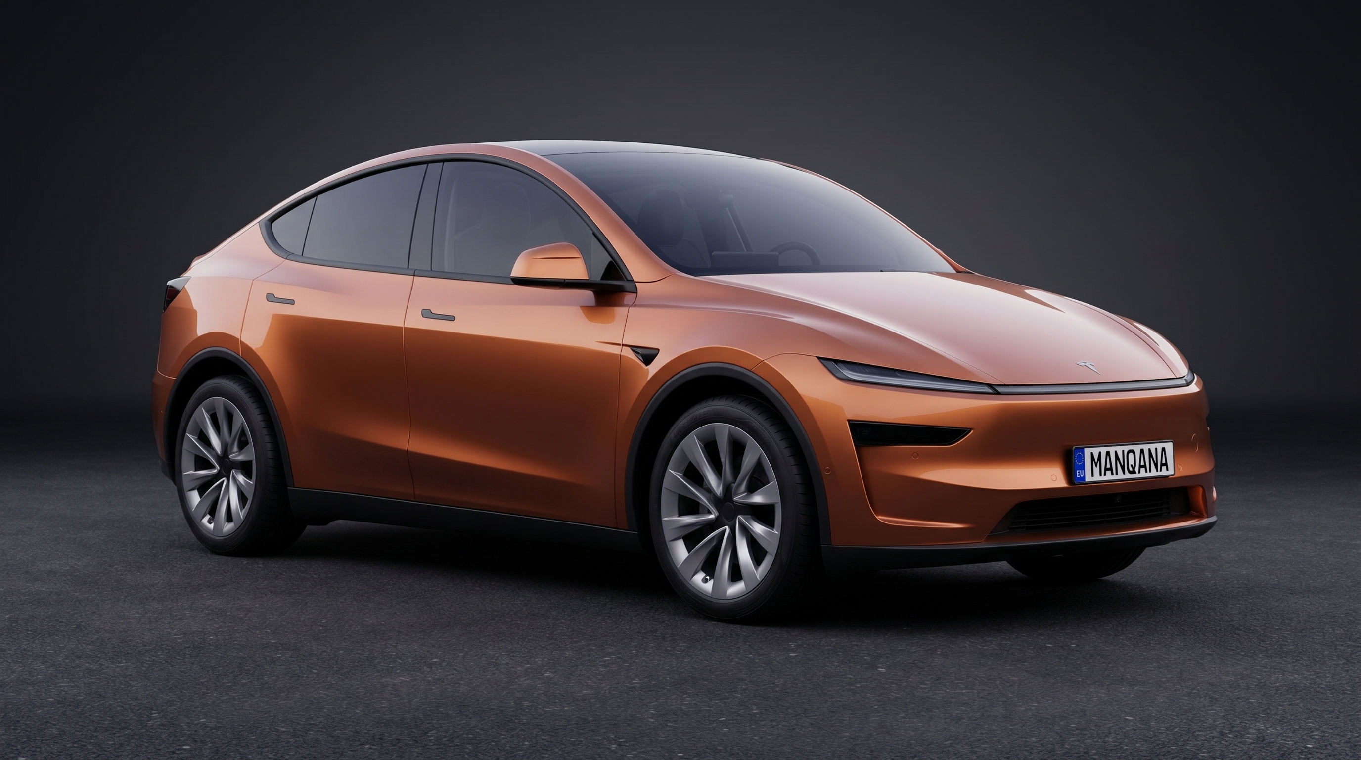 TESLA MODEL-Y, 1-ლი თაობა, 1-ლი სახის ლიფტინგი დესკტოპის ფონი, Manqana
