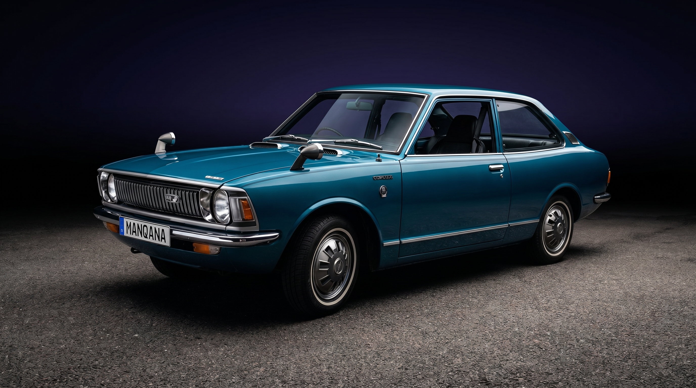 Обои для рабочего стола TOYOTA COROLLA, 2-е поколение, 1-й рестайлинг, Манкана