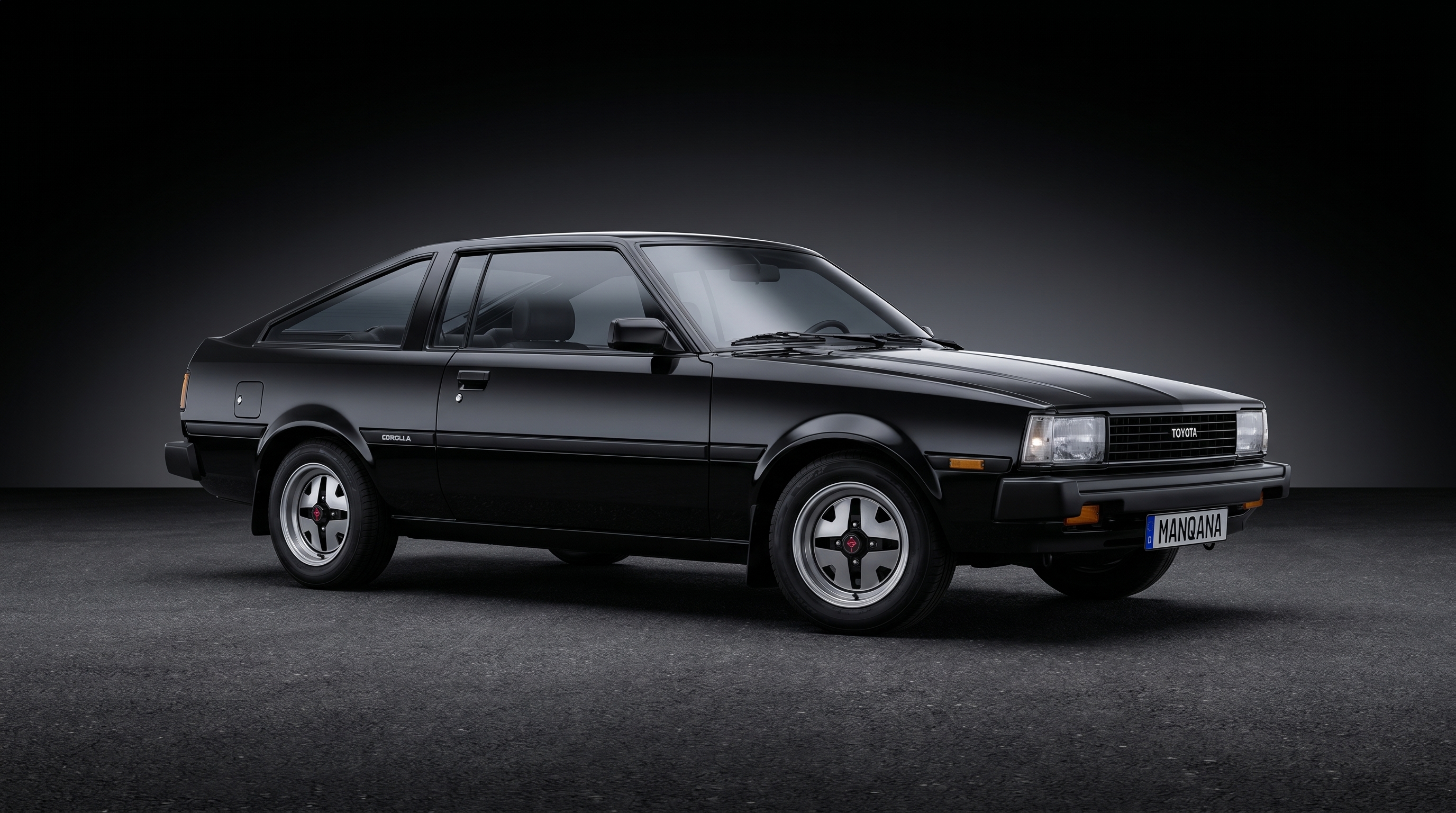 TOYOTA COROLLA, 4 世代, 1 フェイスリフト デスクトップの壁紙、マンカナ