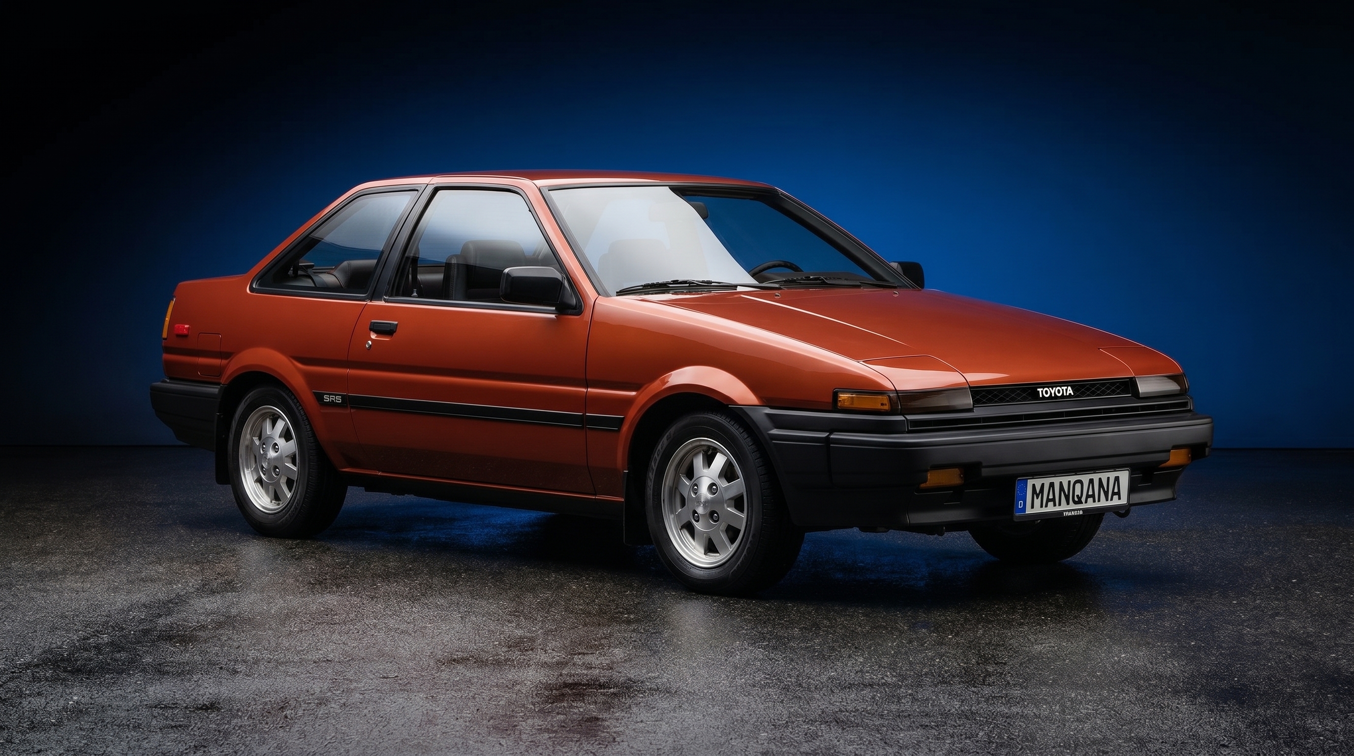TOYOTA COROLLA, 5 世代 デスクトップの壁紙、マンカナ