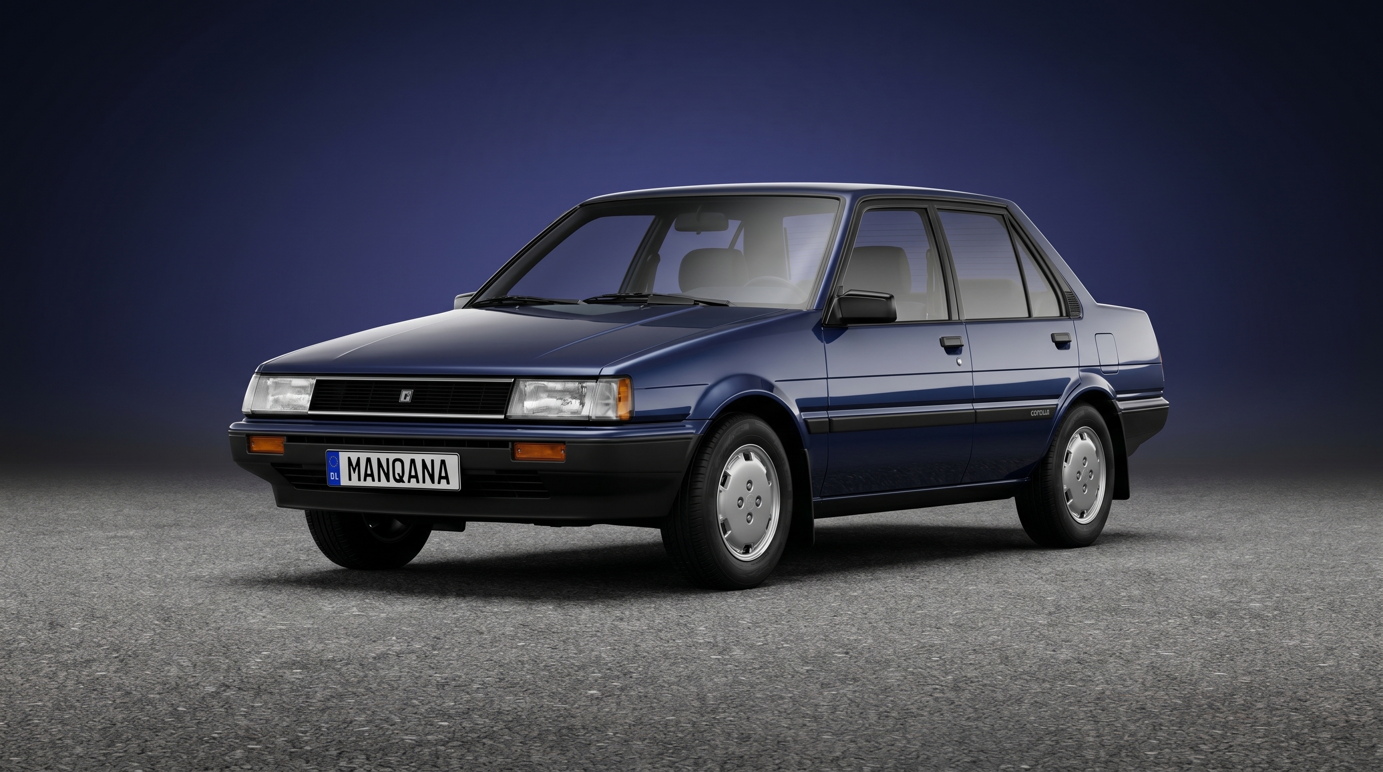 Обои для рабочего стола TOYOTA COROLLA, 5-е поколение, Манкана