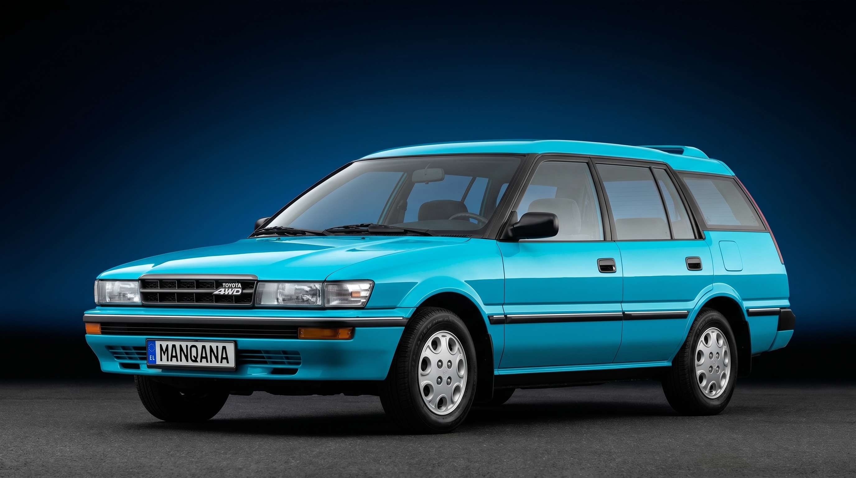 TOYOTA COROLLA, 6 世代 デスクトップの壁紙、マンカナ