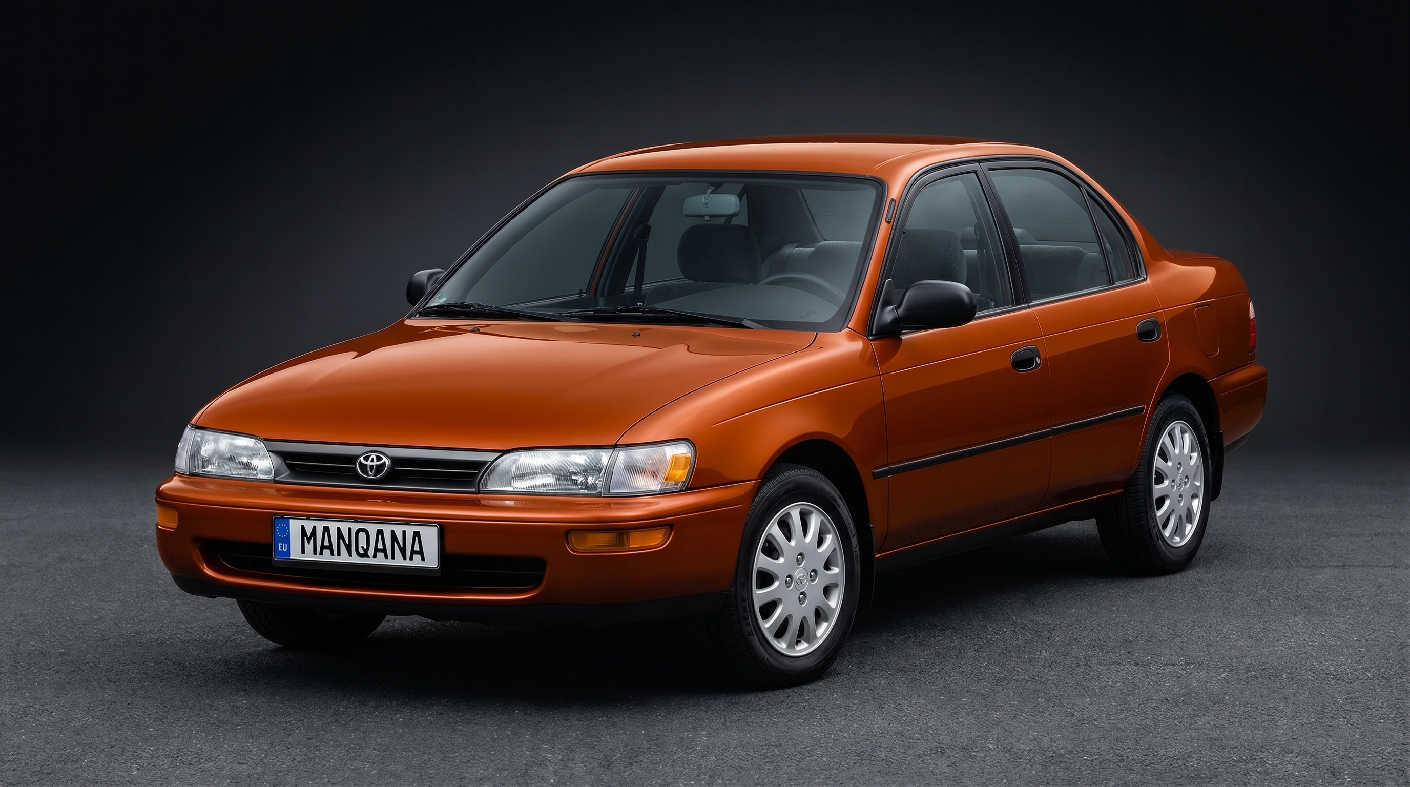 Обои для рабочего стола TOYOTA COROLLA, 7-е поколение, Манкана