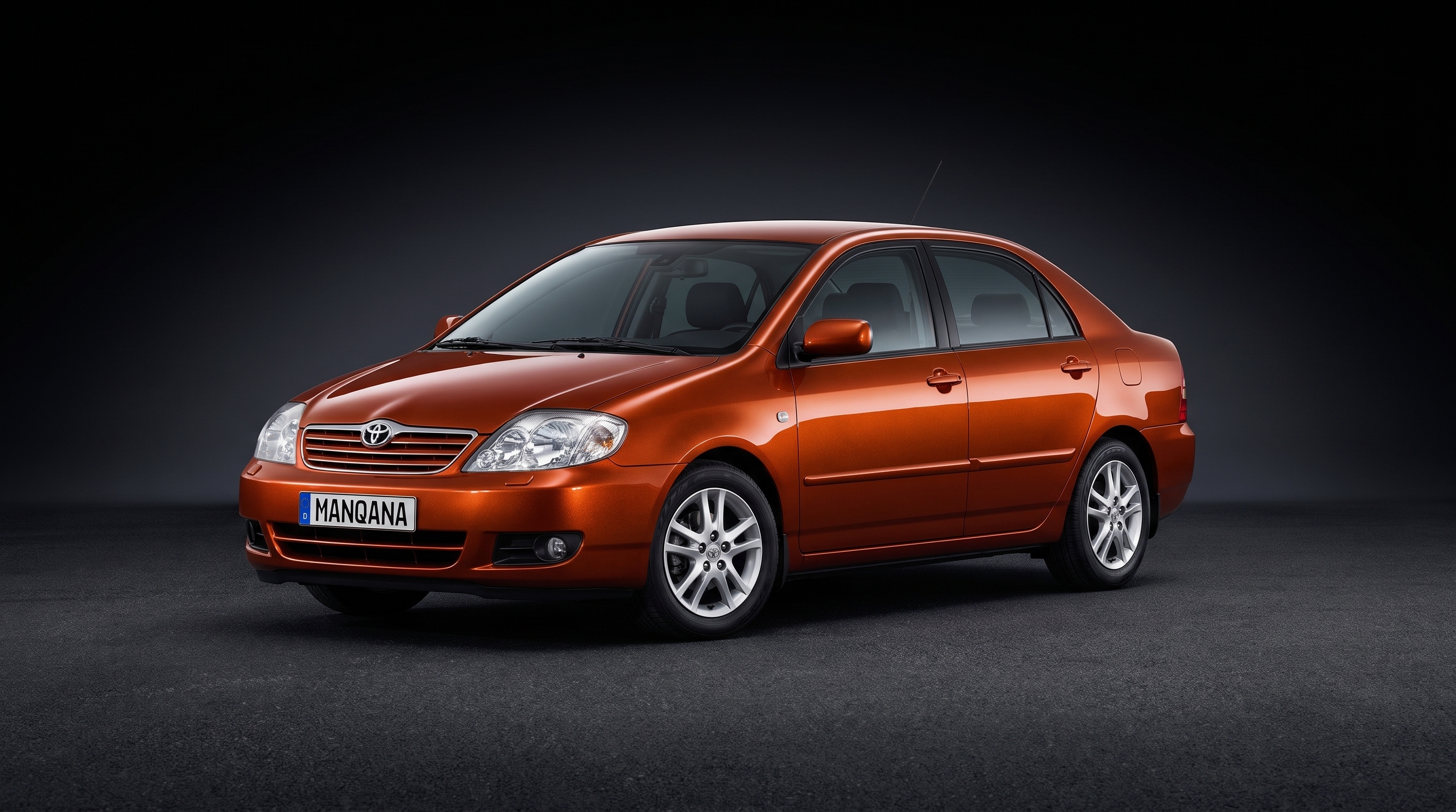 טפט לשולחן העבודה של TOYOTA COROLLA, 8 דוֹר, 1 מתיחת פנים, Manqana