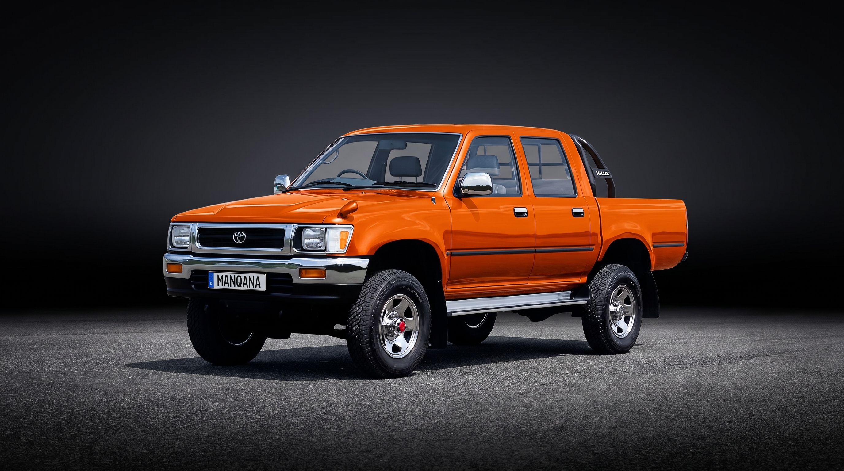 TOYOTA HILUX, 5th generation, 1st facelift desktop wallpaper, Manqana