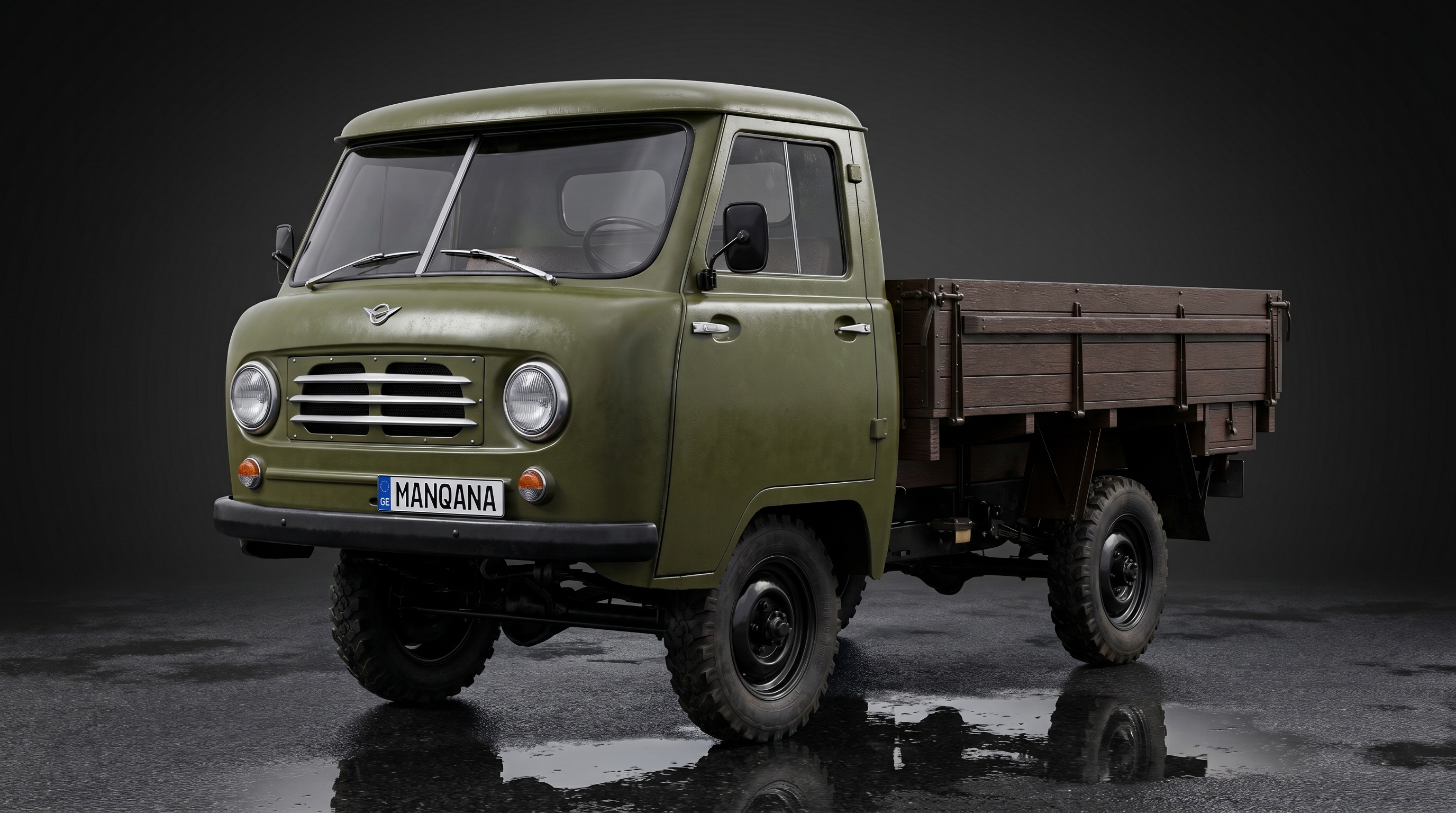 Обои для рабочего стола UAZ BUKHANKA, 1-е поколение, Манкана