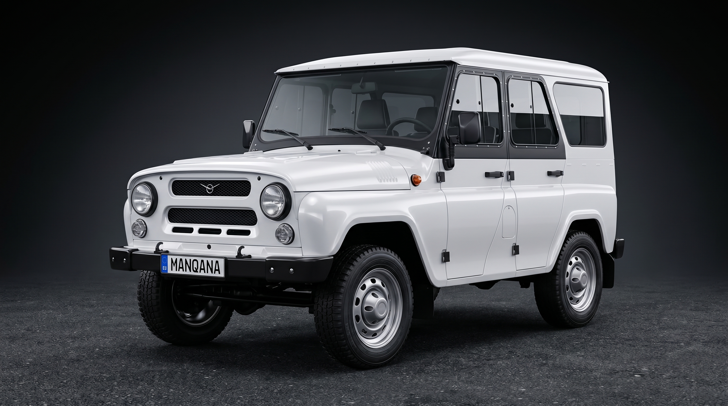 UAZ KHANTER, 1st generation desktop wallpaper, Manqana