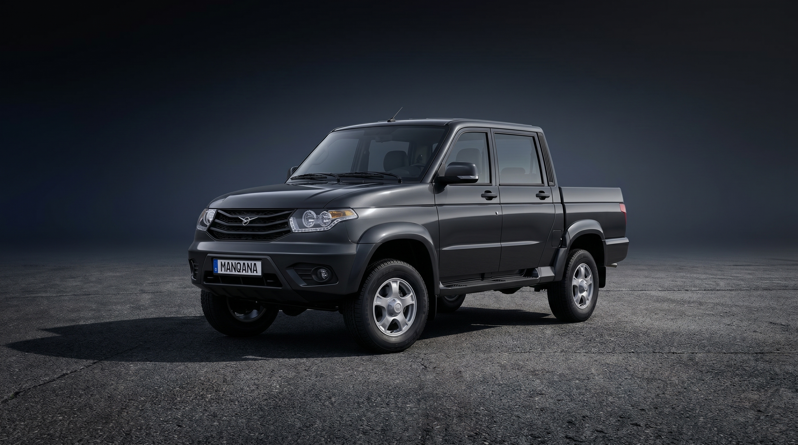 UAZ PIKAP, 1st generation, 1st facelift desktop wallpaper, Manqana