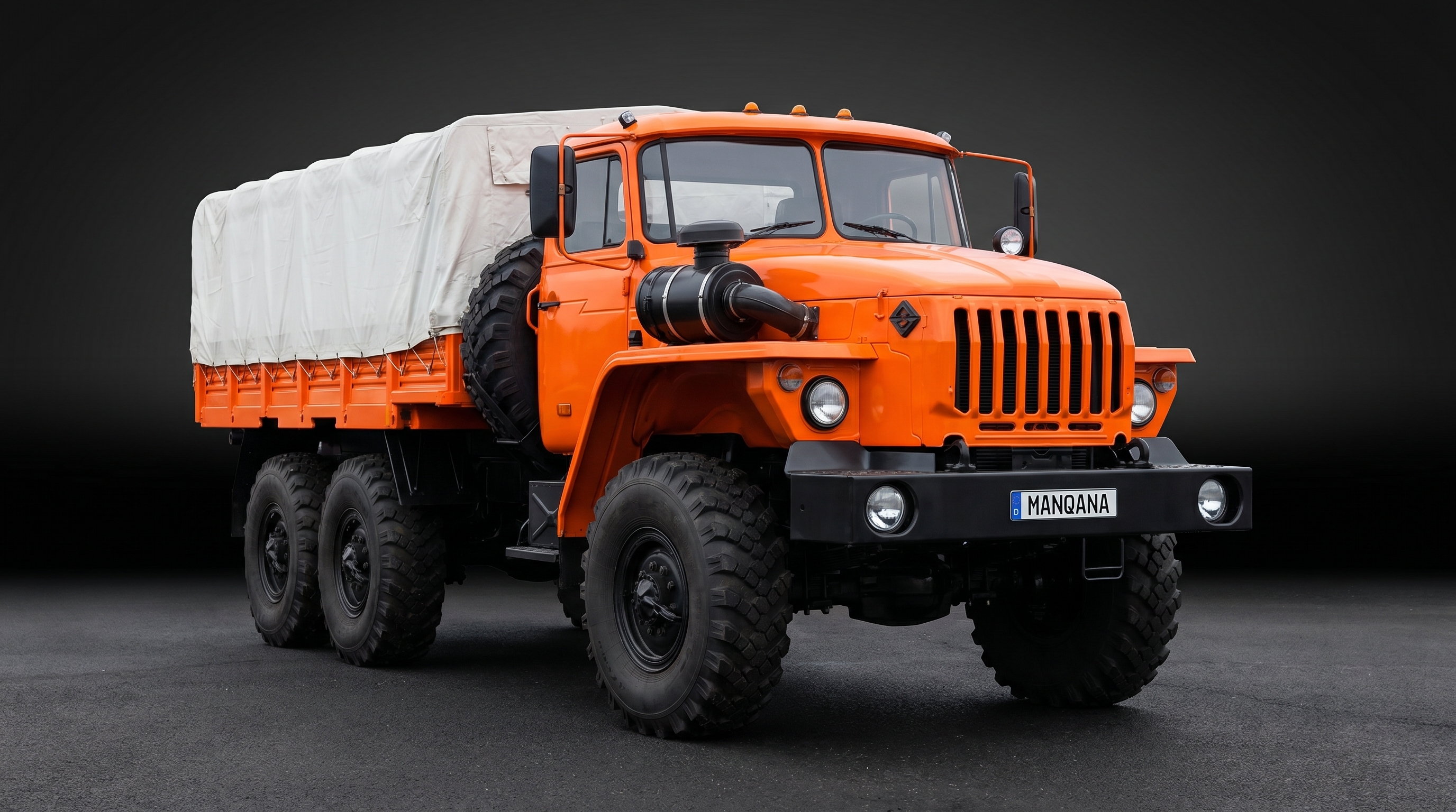 Обои для рабочего стола URAL 4320, 1-е поколение, 1-й рестайлинг, Манкана