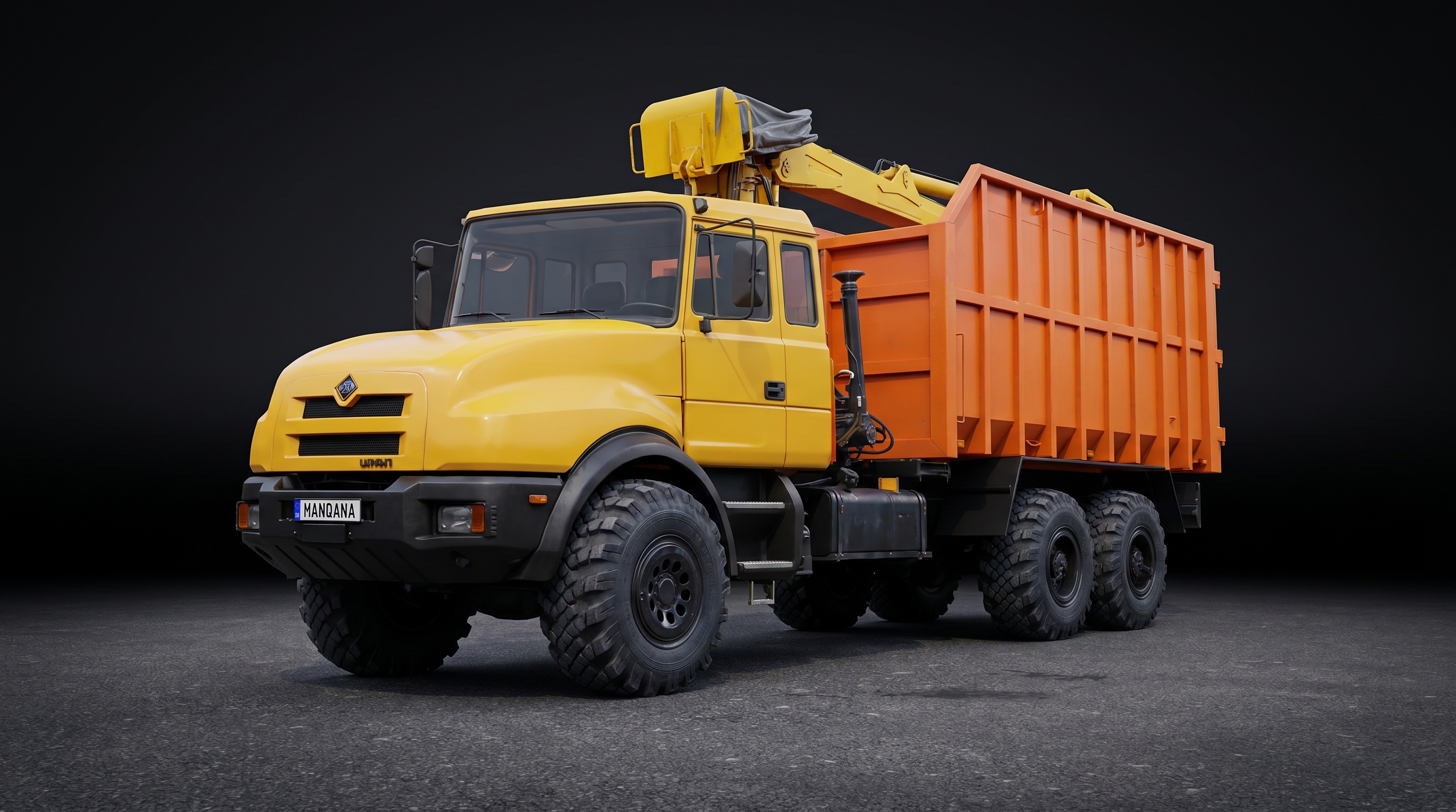 URAL 4320, 1 世代, 2 フェイスリフト デスクトップの壁紙、マンカナ