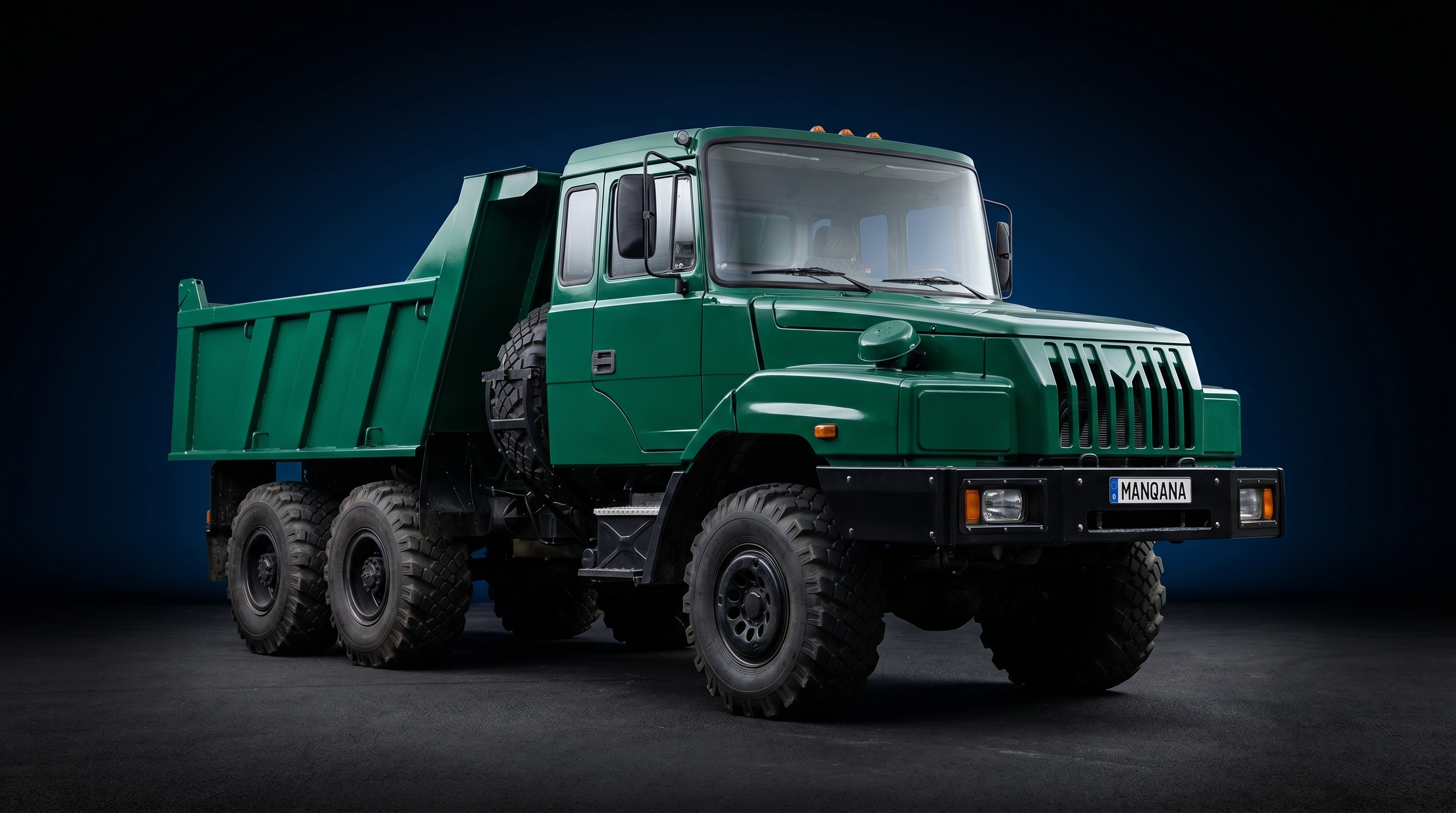URAL 5557, 1 世代, 2 フェイスリフト デスクトップの壁紙、マンカナ