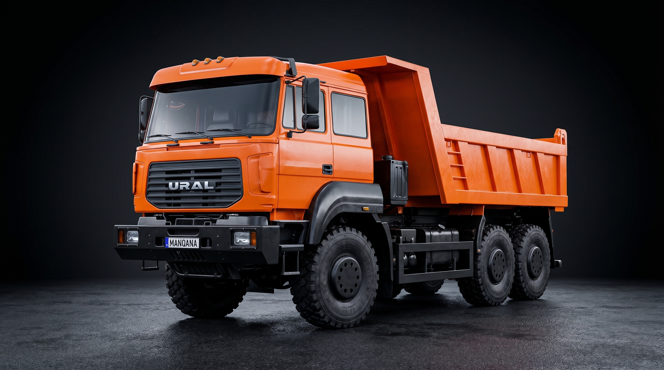 טפט לשולחן העבודה של URAL 6370, 1 דוֹר, 1 מתיחת פנים, Manqana