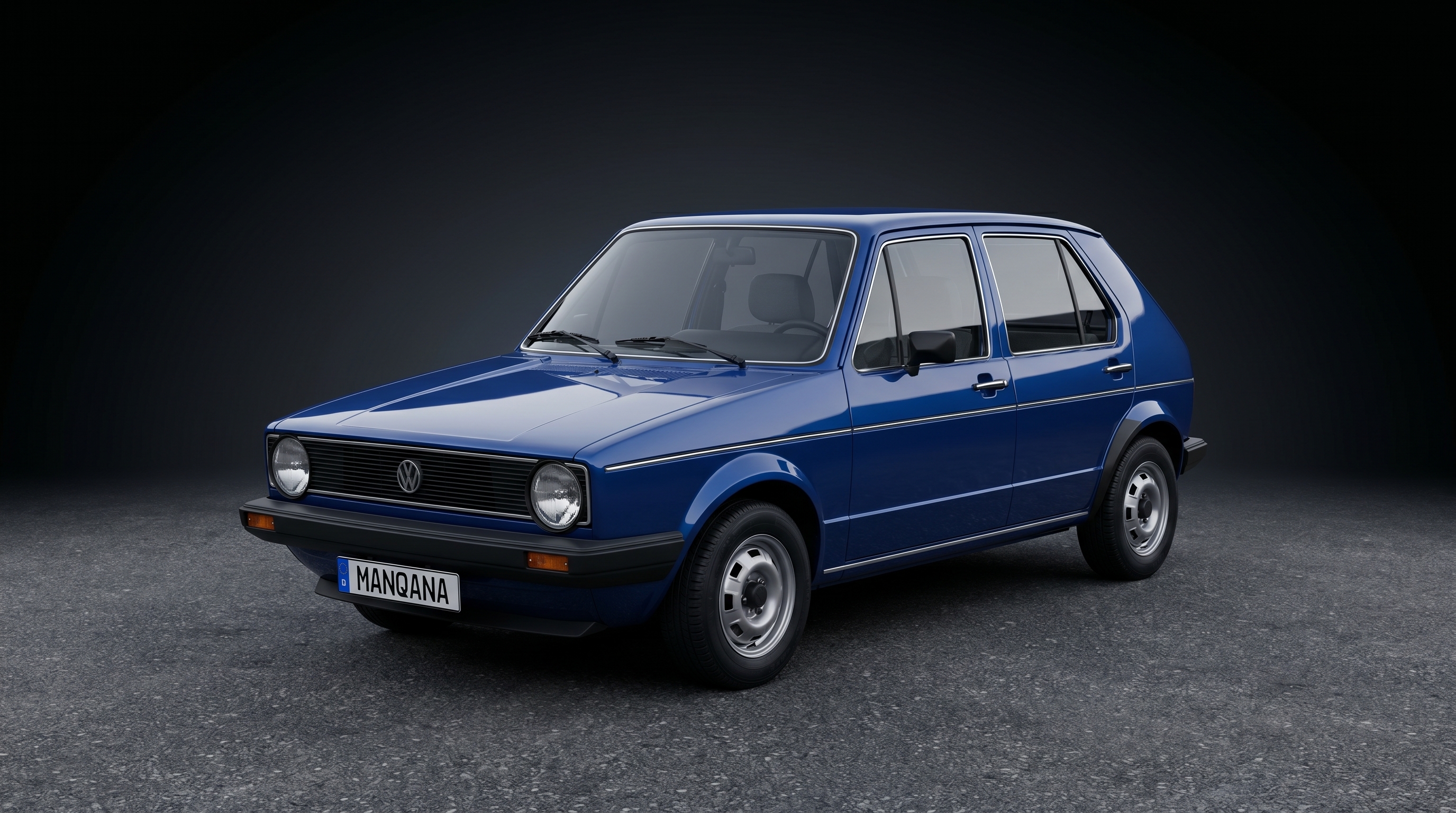 VOLKSWAGEN GOLF, 1 世代, 2 フェイスリフト デスクトップの壁紙、マンカナ