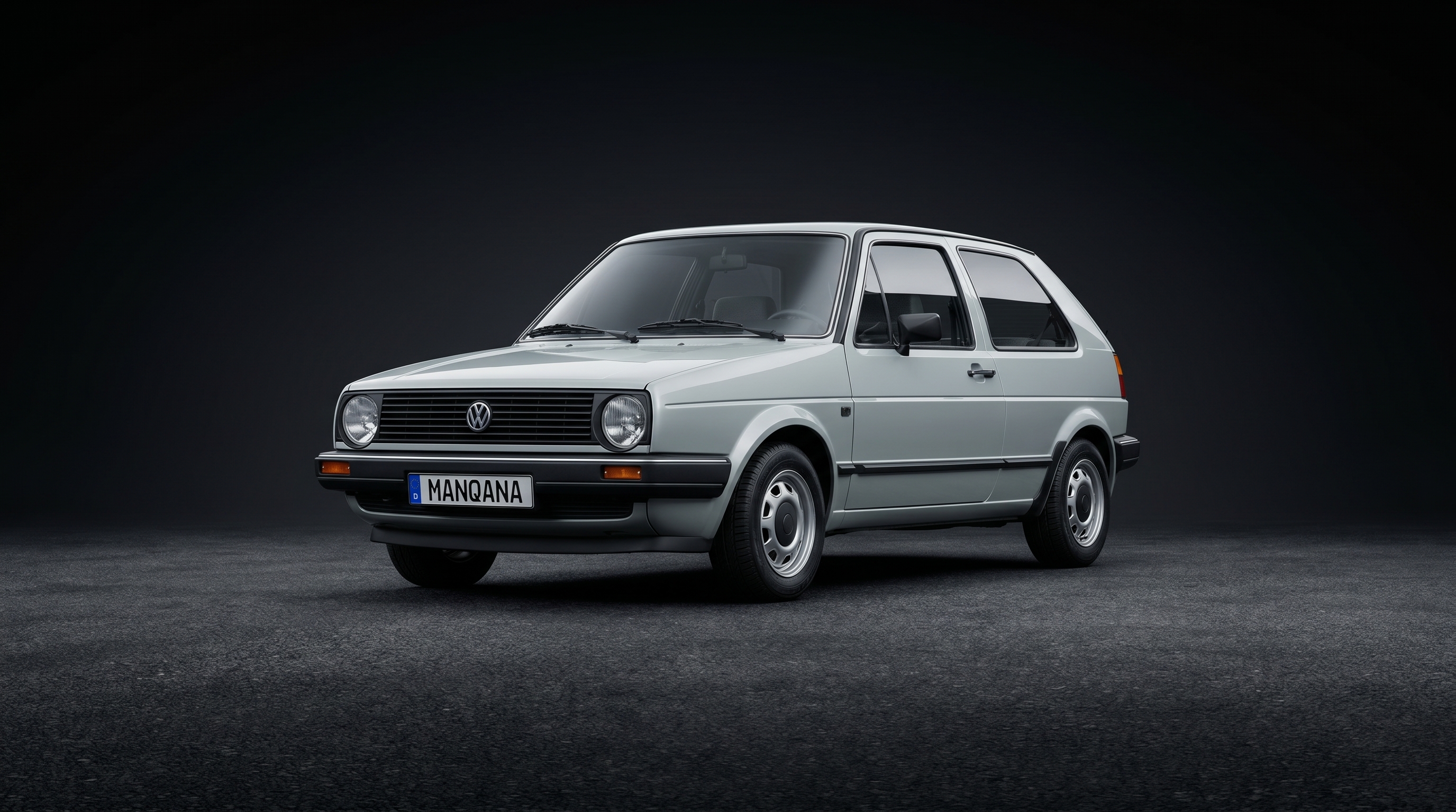 VOLKSWAGEN GOLF, 2 世代 デスクトップの壁紙、マンカナ