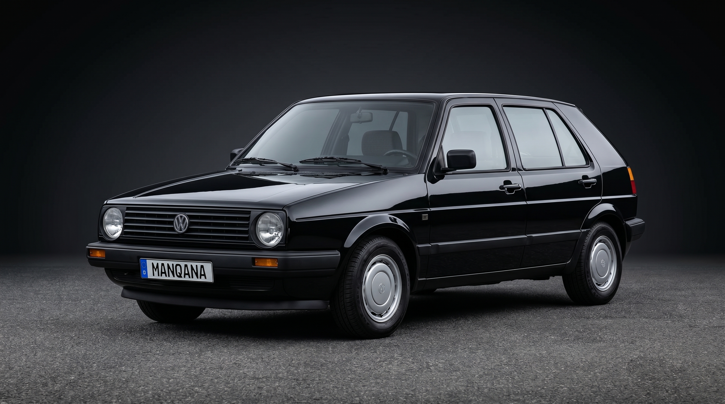 טפט לשולחן העבודה של VOLKSWAGEN GOLF, 2 דוֹר, 1 מתיחת פנים, Manqana