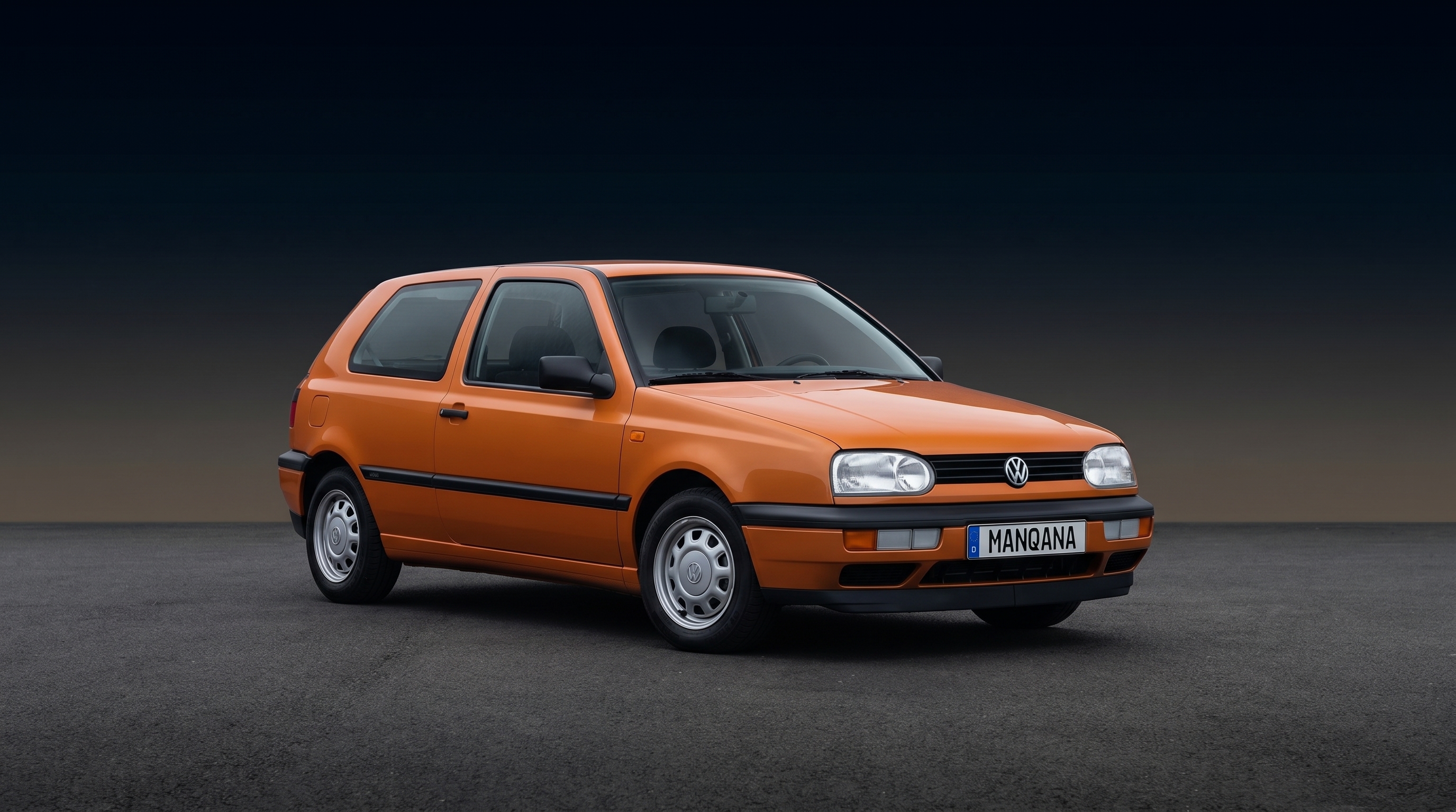 טפט לשולחן העבודה של VOLKSWAGEN GOLF, 3 דוֹר, Manqana