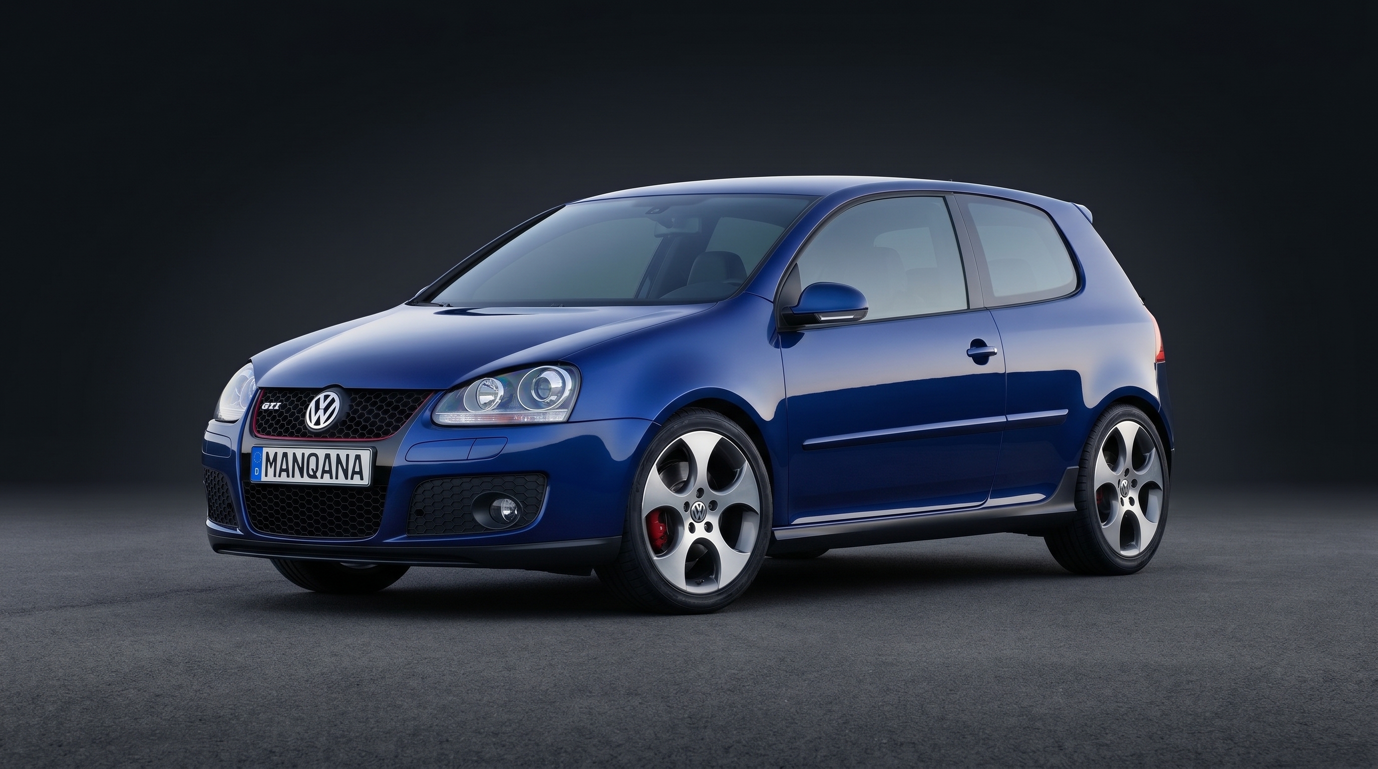 VOLKSWAGEN GOLF, 5th generation desktop wallpaper, Manqana