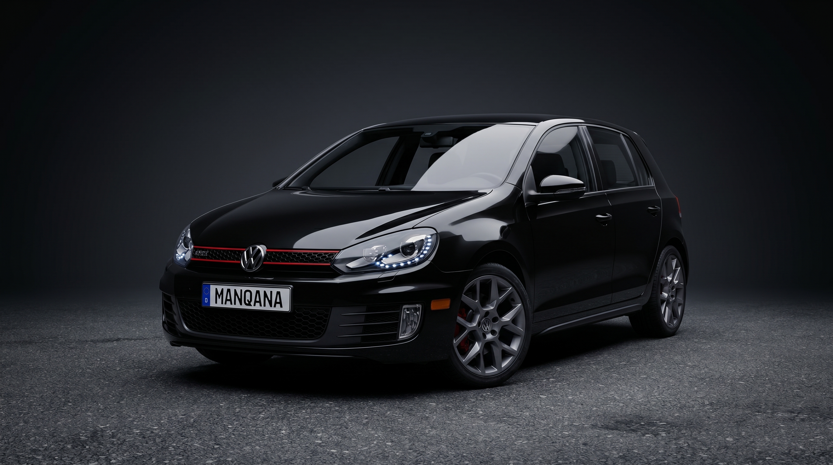 טפט לשולחן העבודה של VOLKSWAGEN GOLF, 6 דוֹר, Manqana