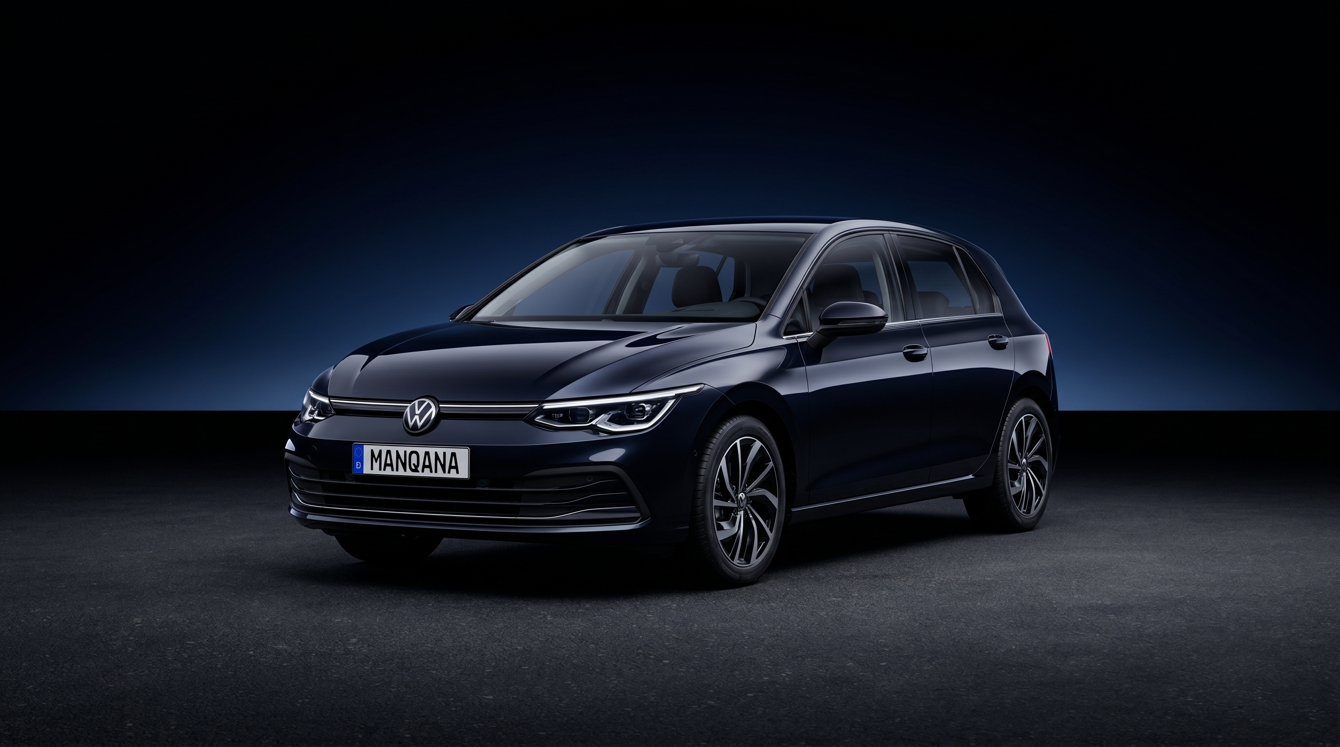 VOLKSWAGEN GOLF, 8 世代, 1 フェイスリフト デスクトップの壁紙、マンカナ