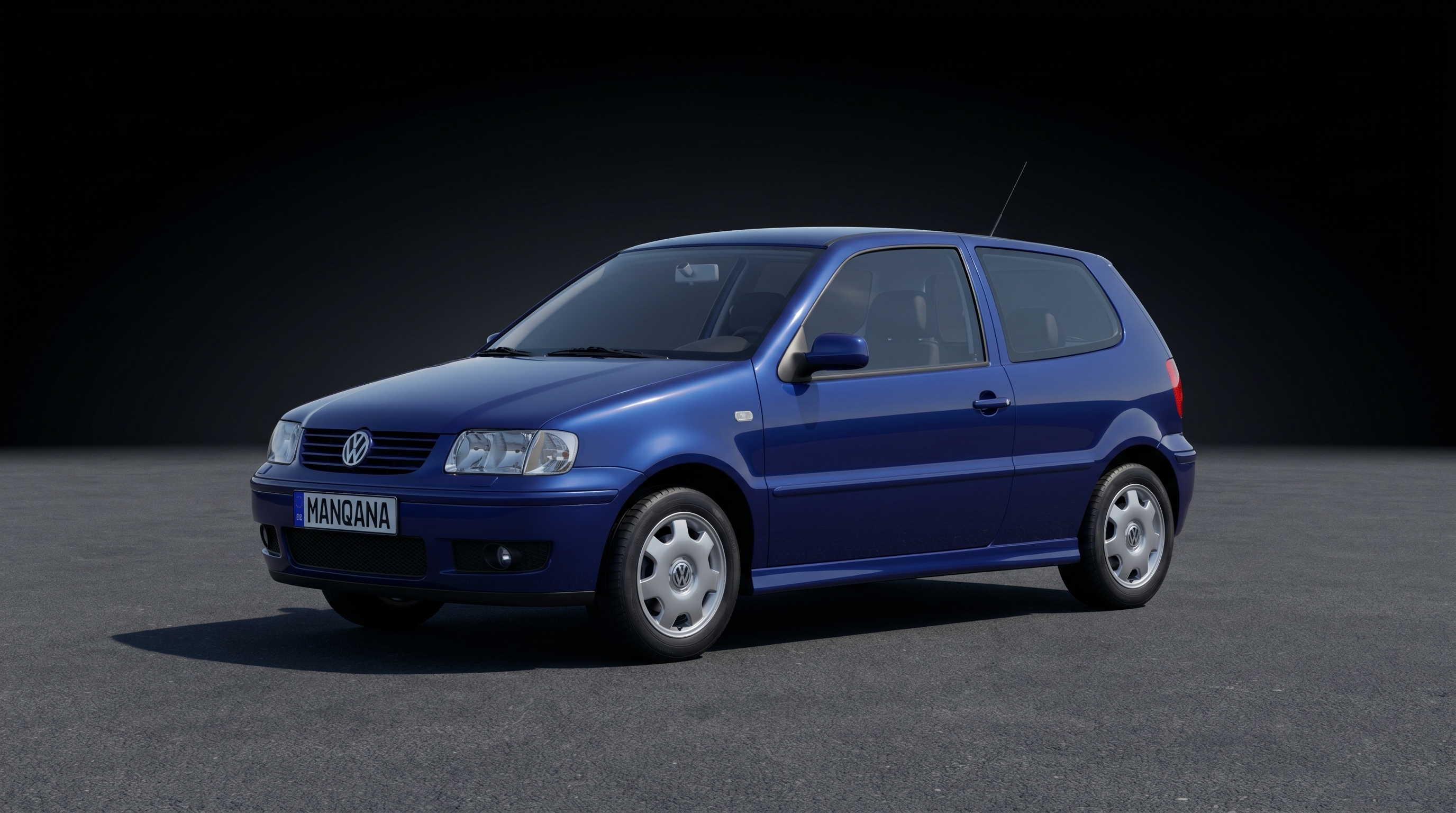 VOLKSWAGEN POLO, 3 世代, 1 フェイスリフト デスクトップの壁紙、マンカナ