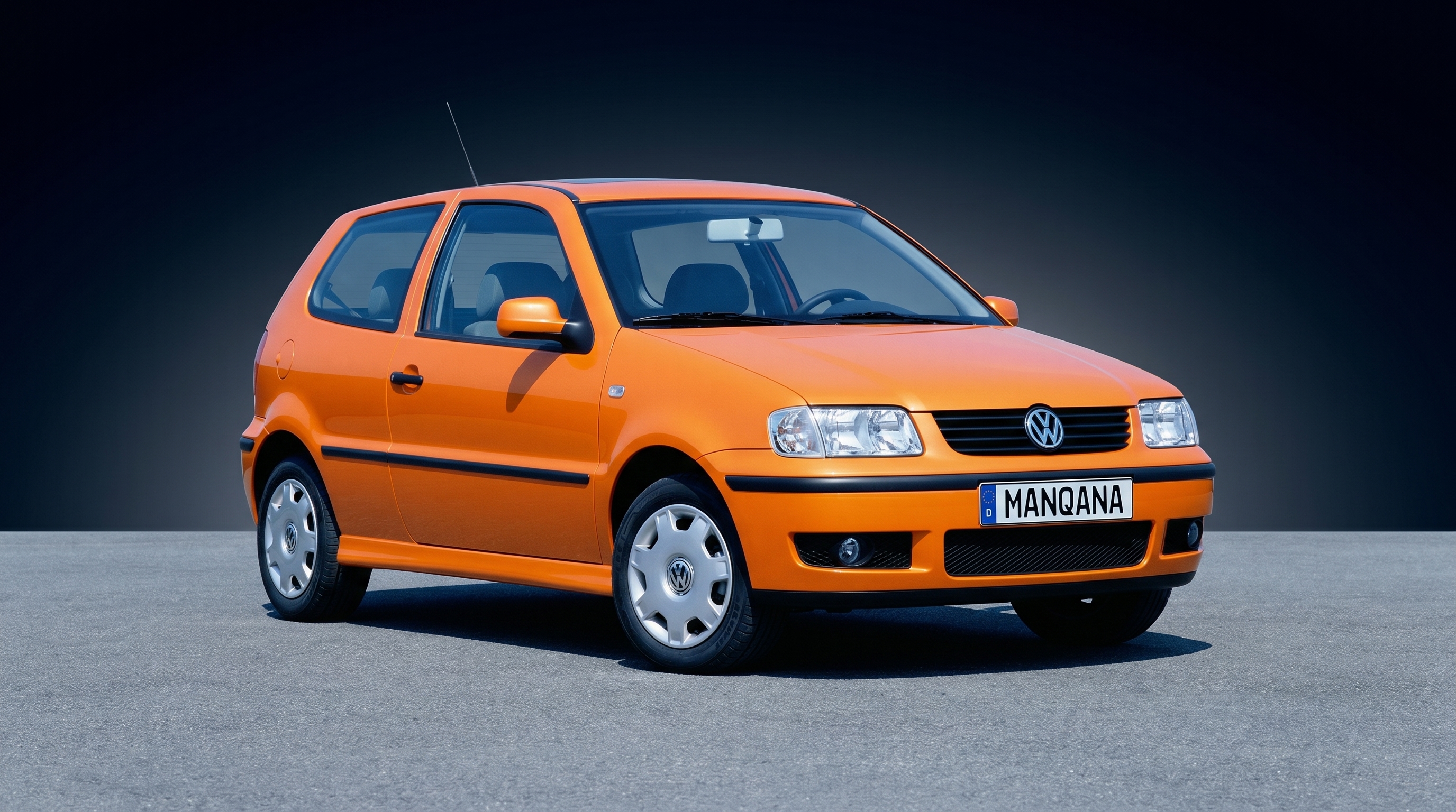 VOLKSWAGEN POLO, 3rd generation, 1st facelift desktop wallpaper, Manqana
