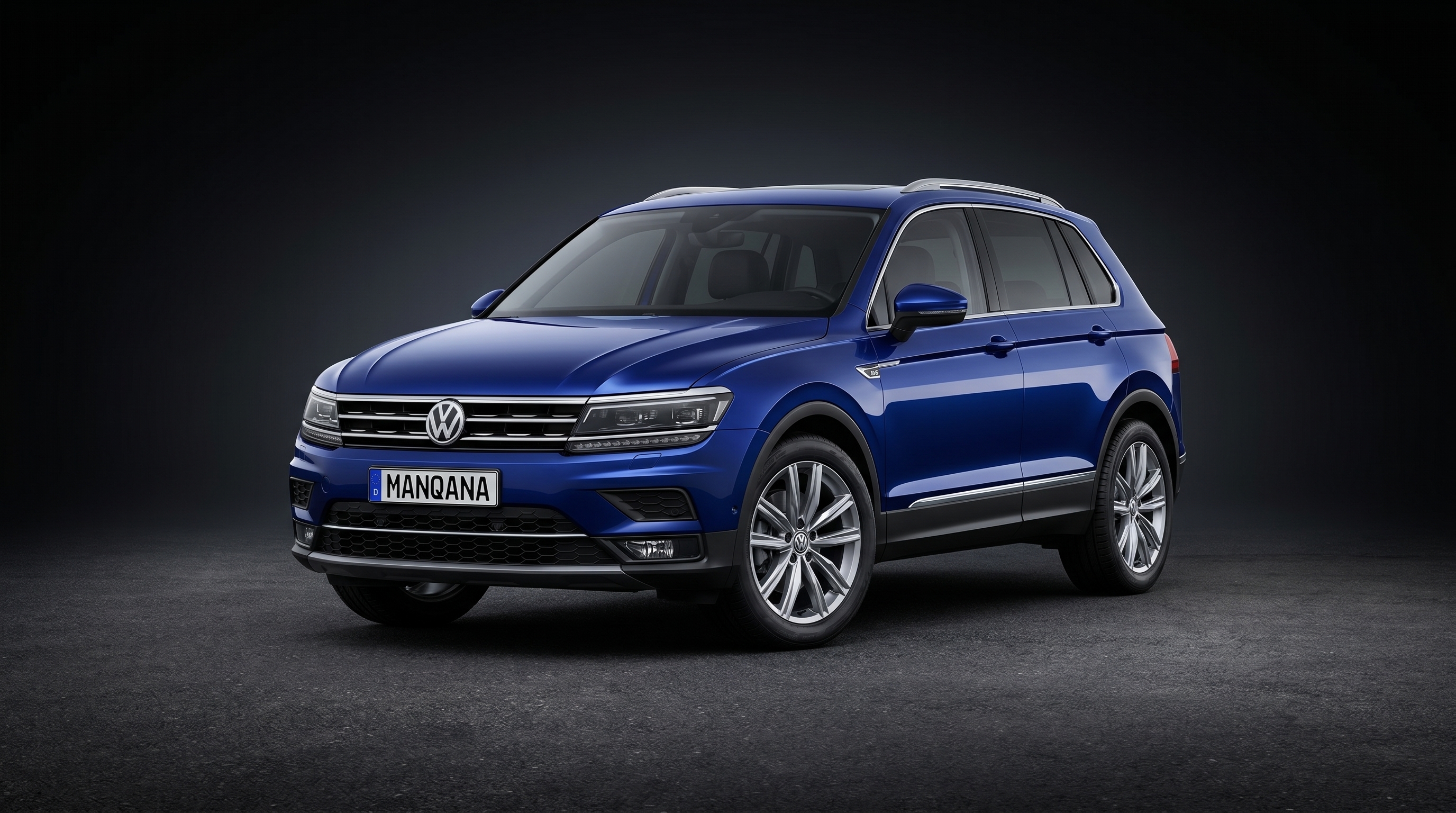 VOLKSWAGEN TIGUAN, 2nd generation desktop wallpaper, Manqana