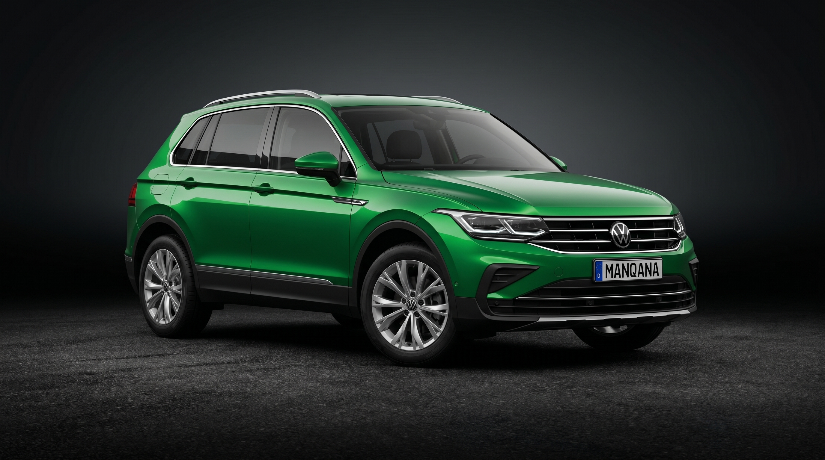 VOLKSWAGEN TIGUAN, 2nd generation, 1st facelift desktop wallpaper, Manqana