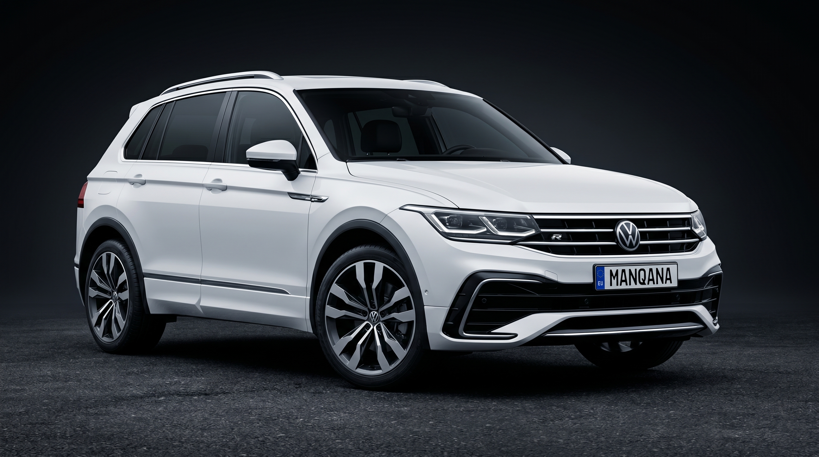 VOLKSWAGEN TIGUAN, 2nd generation, 1st facelift desktop wallpaper, Manqana