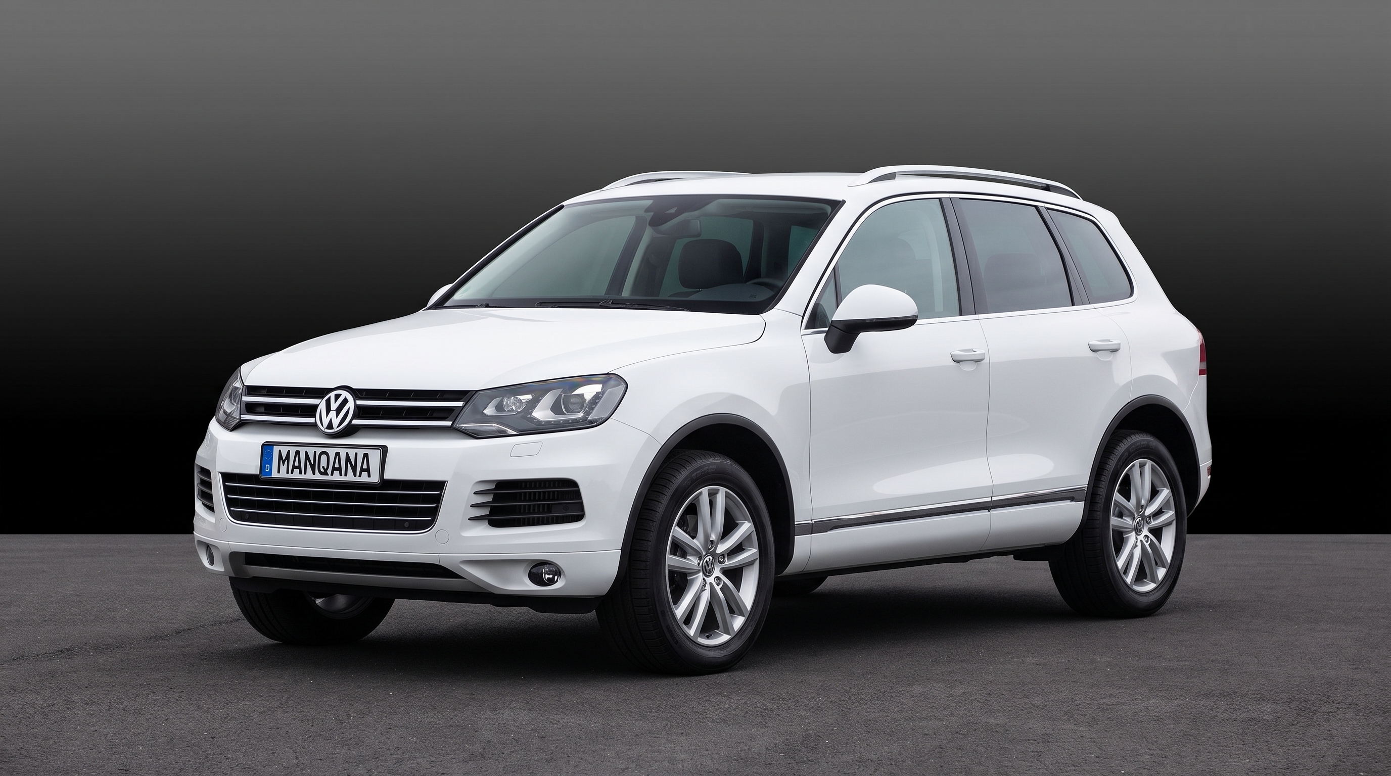 VOLKSWAGEN TOUAREG, 2nd generation desktop wallpaper, Manqana