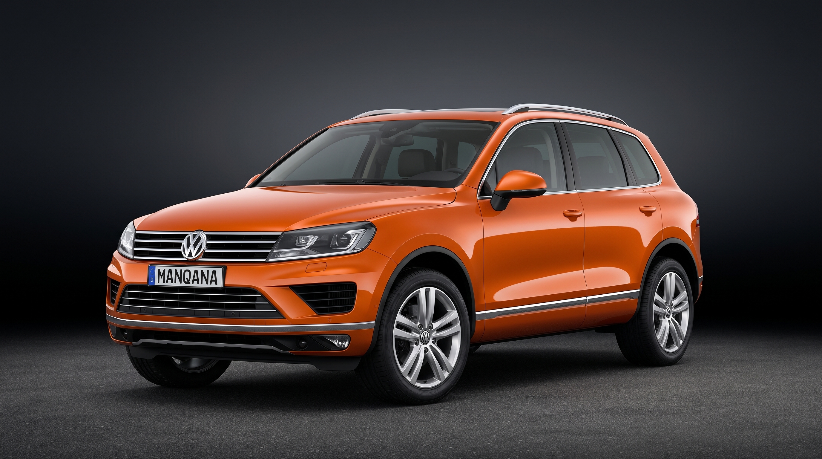 VOLKSWAGEN TOUAREG, 2 世代, 1 フェイスリフト デスクトップの壁紙、マンカナ