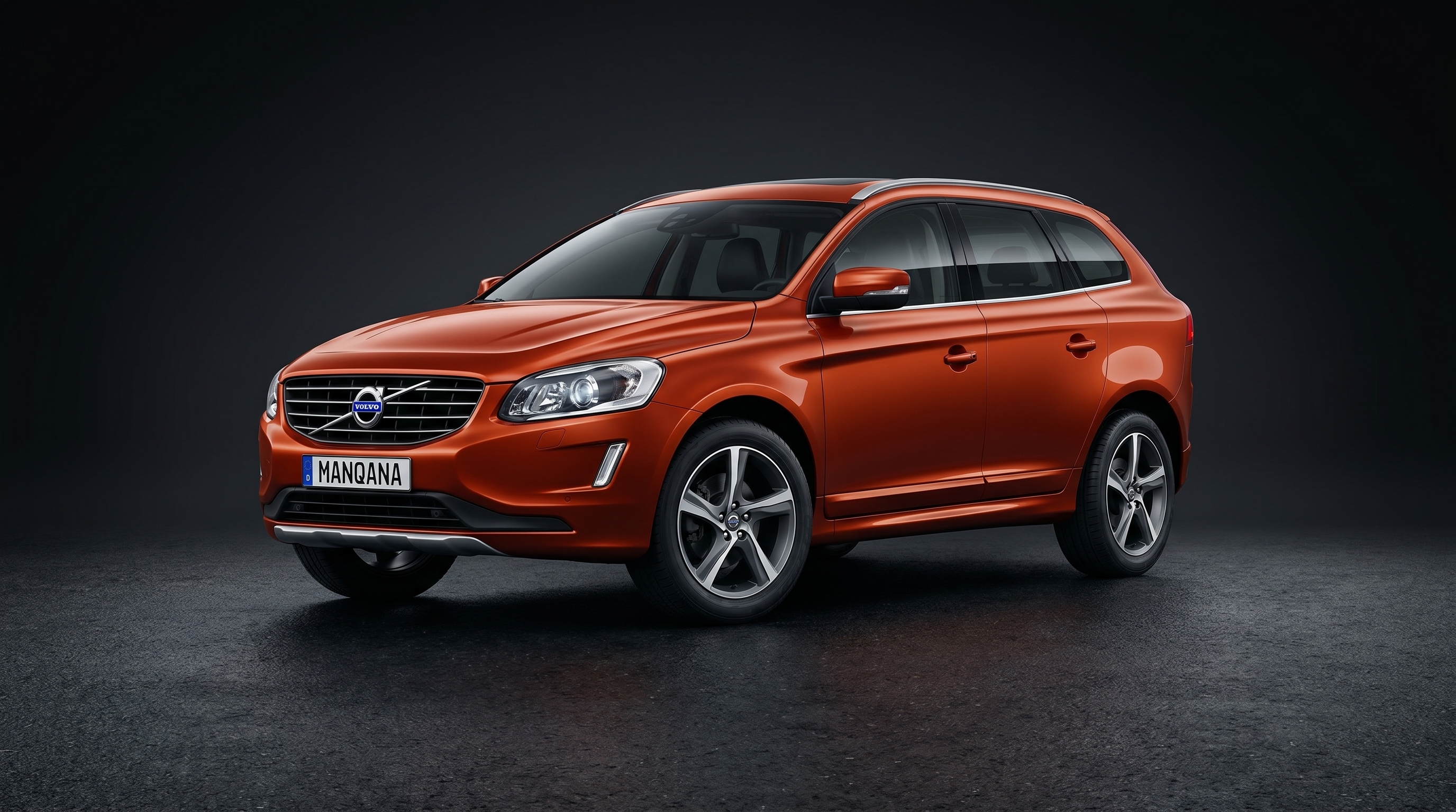 VOLVO XC60, 1-ლი თაობა, 1-ლი სახის ლიფტინგი დესკტოპის ფონი, Manqana