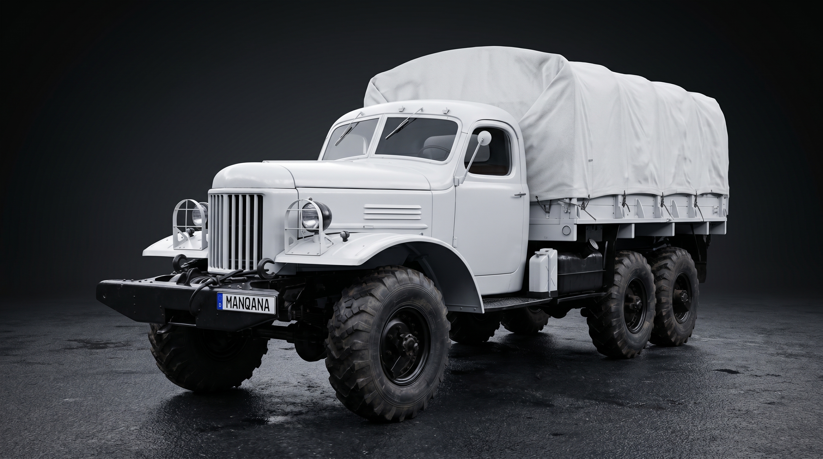ZIL 157, 1st generation desktop wallpaper, Manqana