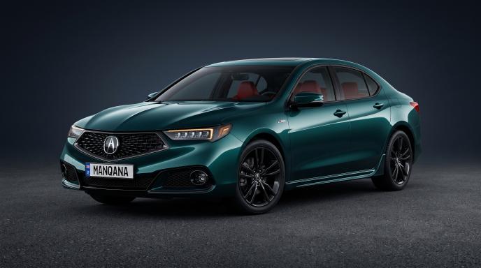 ACURA TLX, 1st generation, 1st facelift desktop wallpaper, Manqana