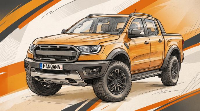 Ambertruck sketch, Manqana