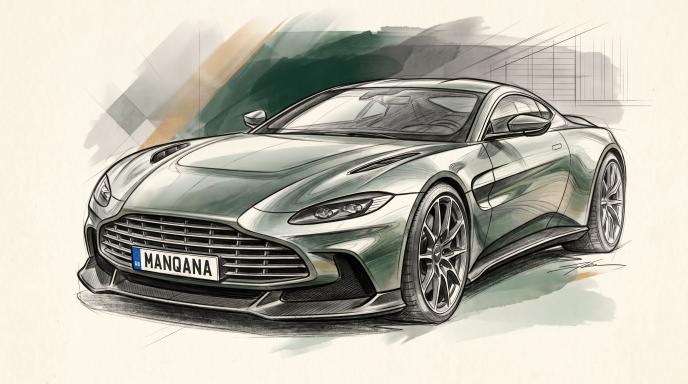 Aston Martin sketch, Manqana