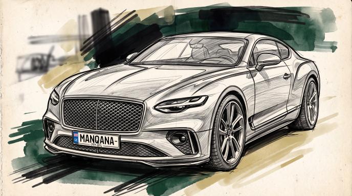 Bentley sketch, Manqana