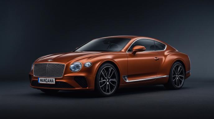 BENTLEY CONTINENTAL-GT, 3rd generation desktop wallpaper, Manqana