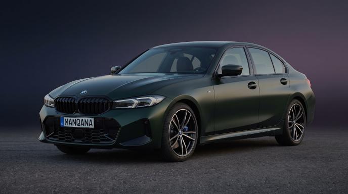 BMW 3-SERIES, 7th generation, 1st facelift desktop wallpaper, Manqana