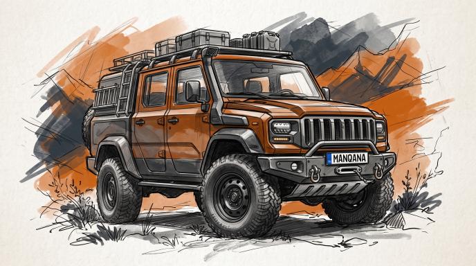 Bremach スケッチ, Manqana