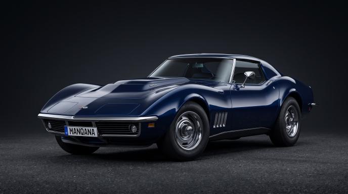 CHEVROLET CORVETTE, 3rd generation desktop wallpaper, Manqana