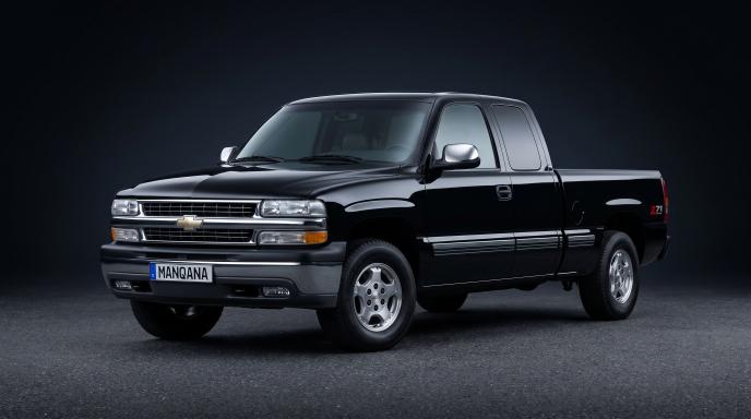 CHEVROLET SILVERADO, 1st generation desktop wallpaper, Manqana