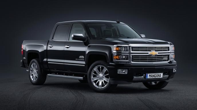 CHEVROLET SILVERADO, 3rd generation desktop wallpaper, Manqana