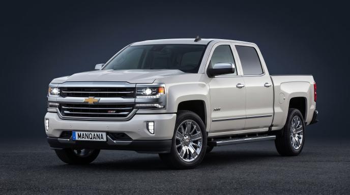 CHEVROLET SILVERADO, 3rd generation, 1st facelift desktop wallpaper, Manqana