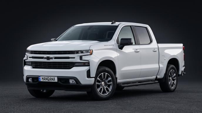 CHEVROLET SILVERADO, 4th generation desktop wallpaper, Manqana