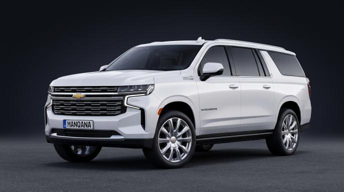 CHEVROLET SUBURBAN, 12th generation, 1st facelift desktop wallpaper, Manqana