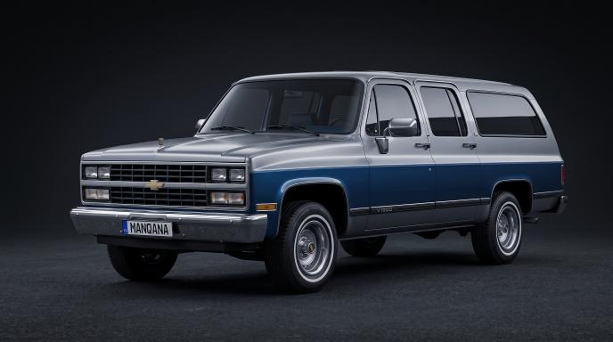 CHEVROLET SUBURBAN, 7th generation, 2nd facelift desktop wallpaper, Manqana