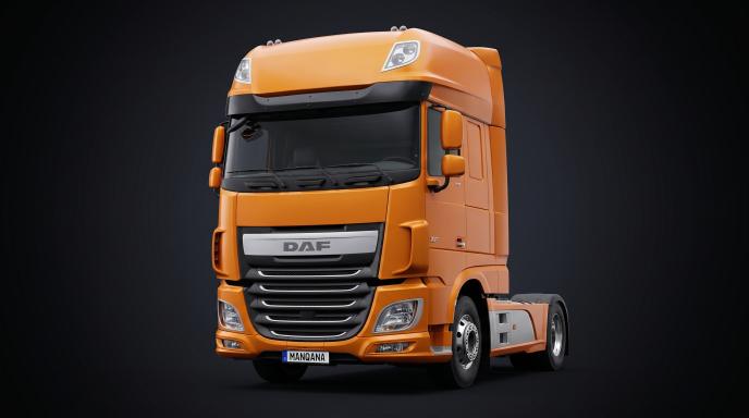 טפט לשולחן העבודה של DAF XF-4X2, 4 דוֹר, Manqana