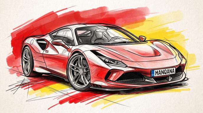 Ferrari sketch, Manqana