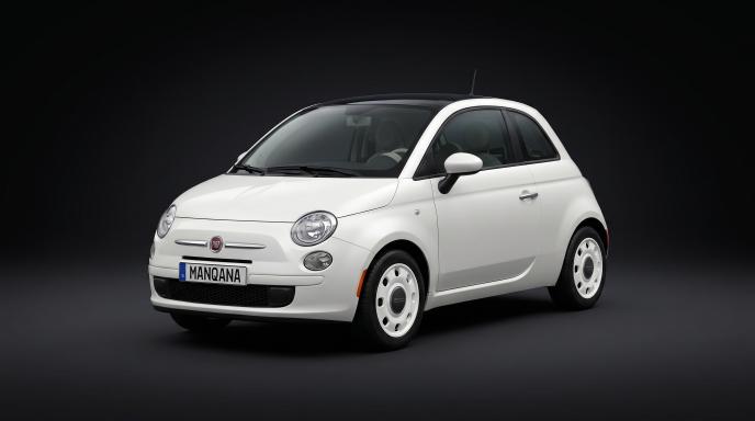 טפט לשולחן העבודה של FIAT 500, 2 דוֹר, Manqana