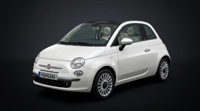 טפט לשולחן העבודה של FIAT 500, 2 דוֹר, Manqana